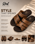 Premium Comfort Brown Slippers for Men