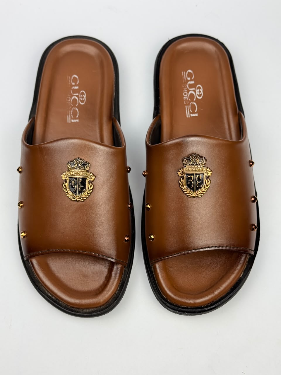 OUTWEAR Premium Mustard Classic Slides