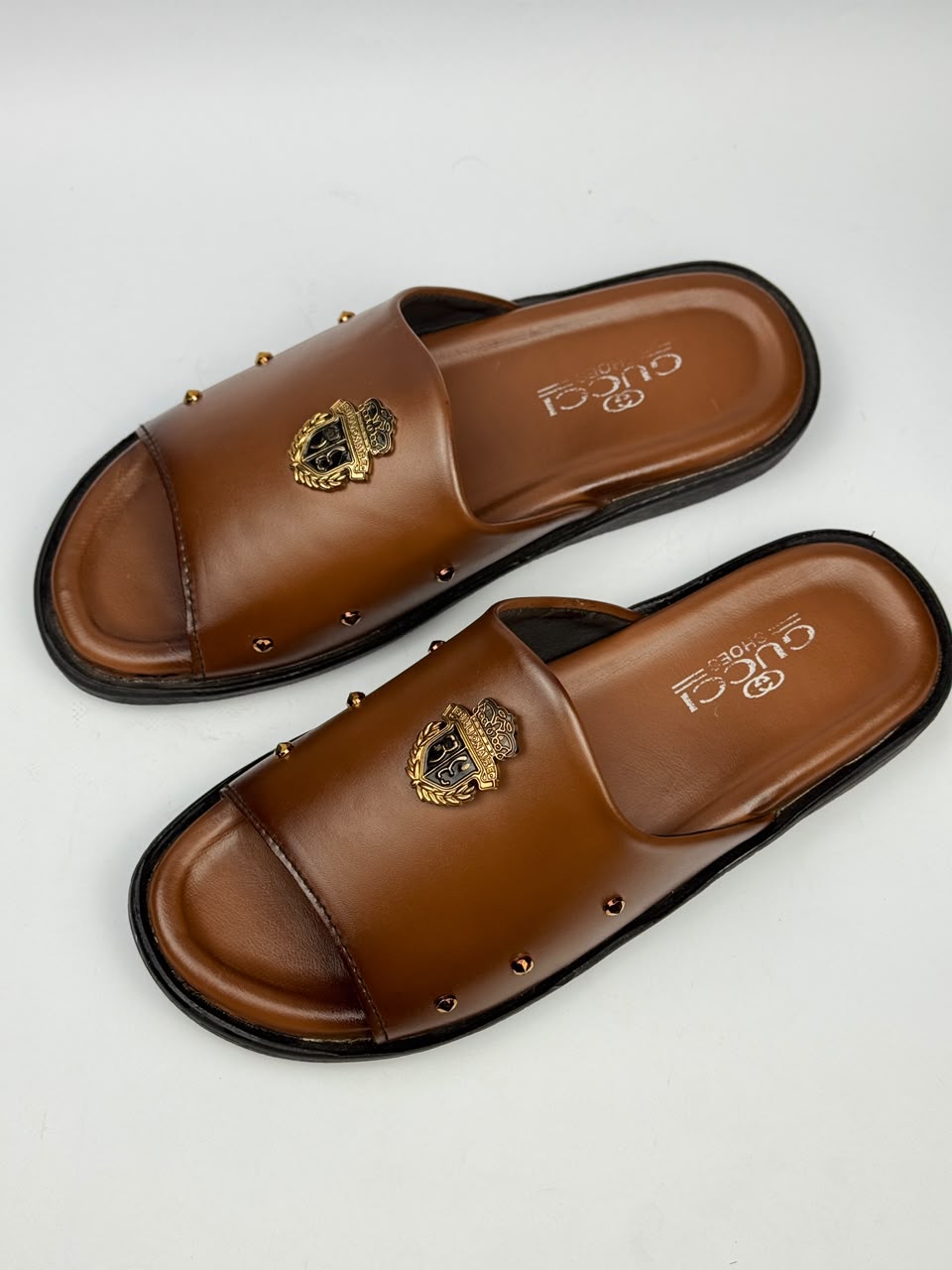 OUTWEAR Premium Mustard Classic Slides