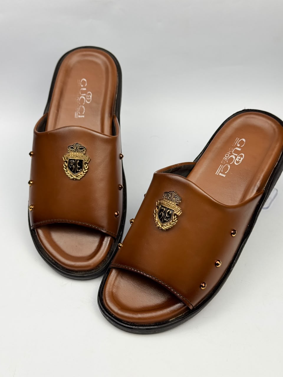 OUTWEAR Premium Mustard Classic Slides