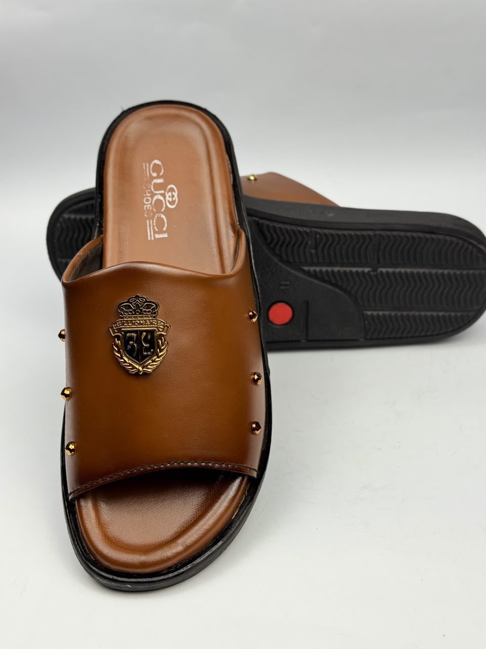 OUTWEAR Premium Mustard Classic Slides
