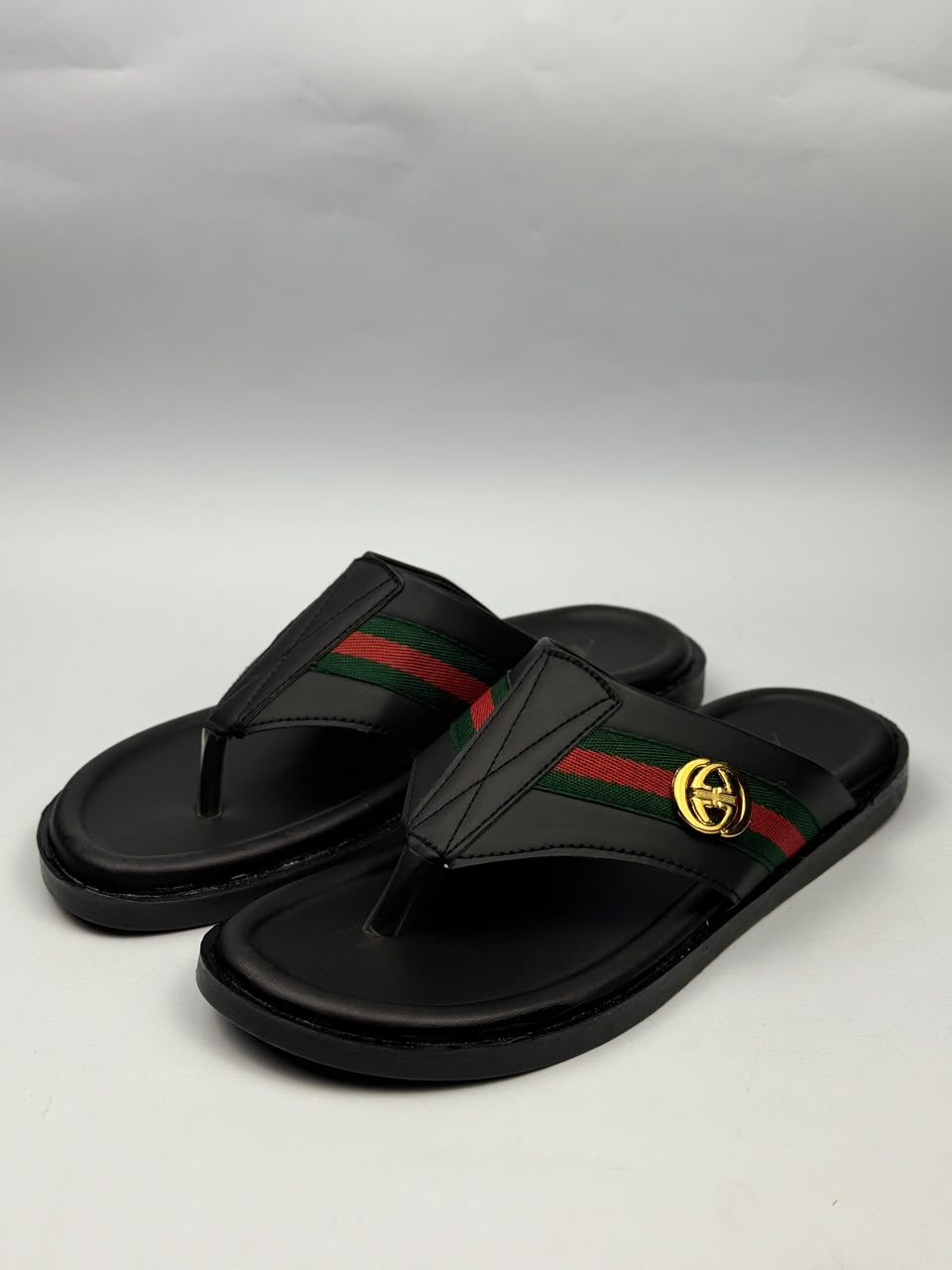 Premium Black Comfort Slippers for Men