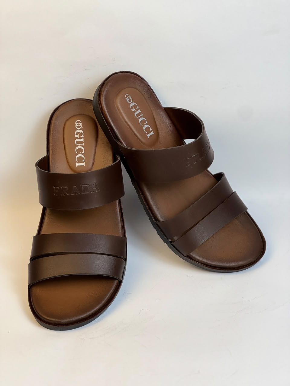 Premium Brown Comfort Slippers for Men