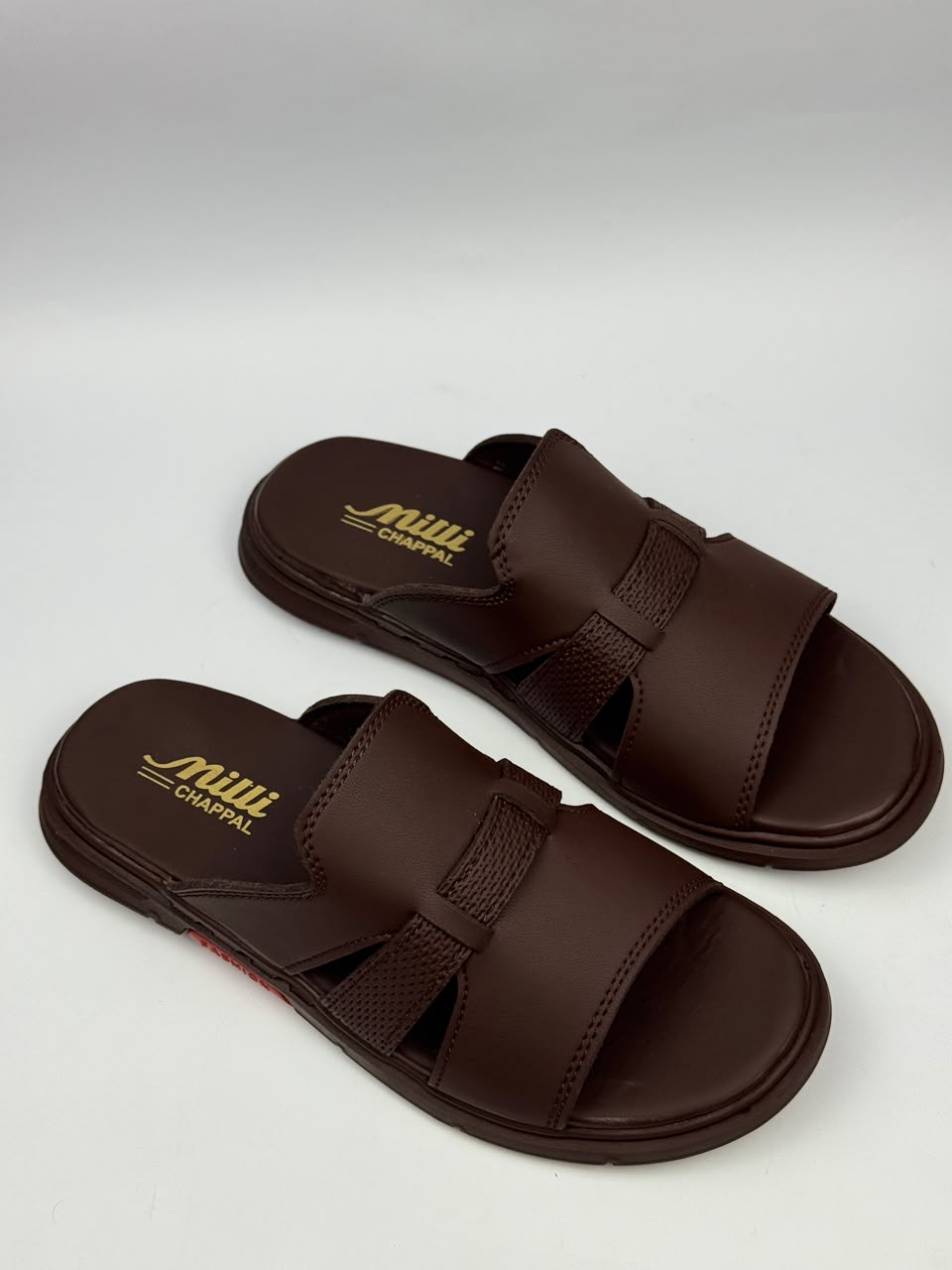 Premium Brown Comfort Slippers for Men