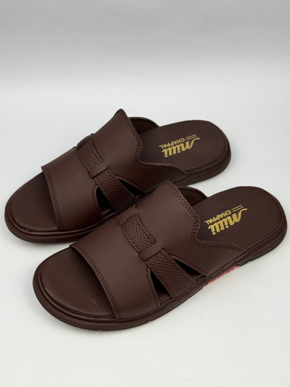 Premium Brown Comfort Slippers for Men