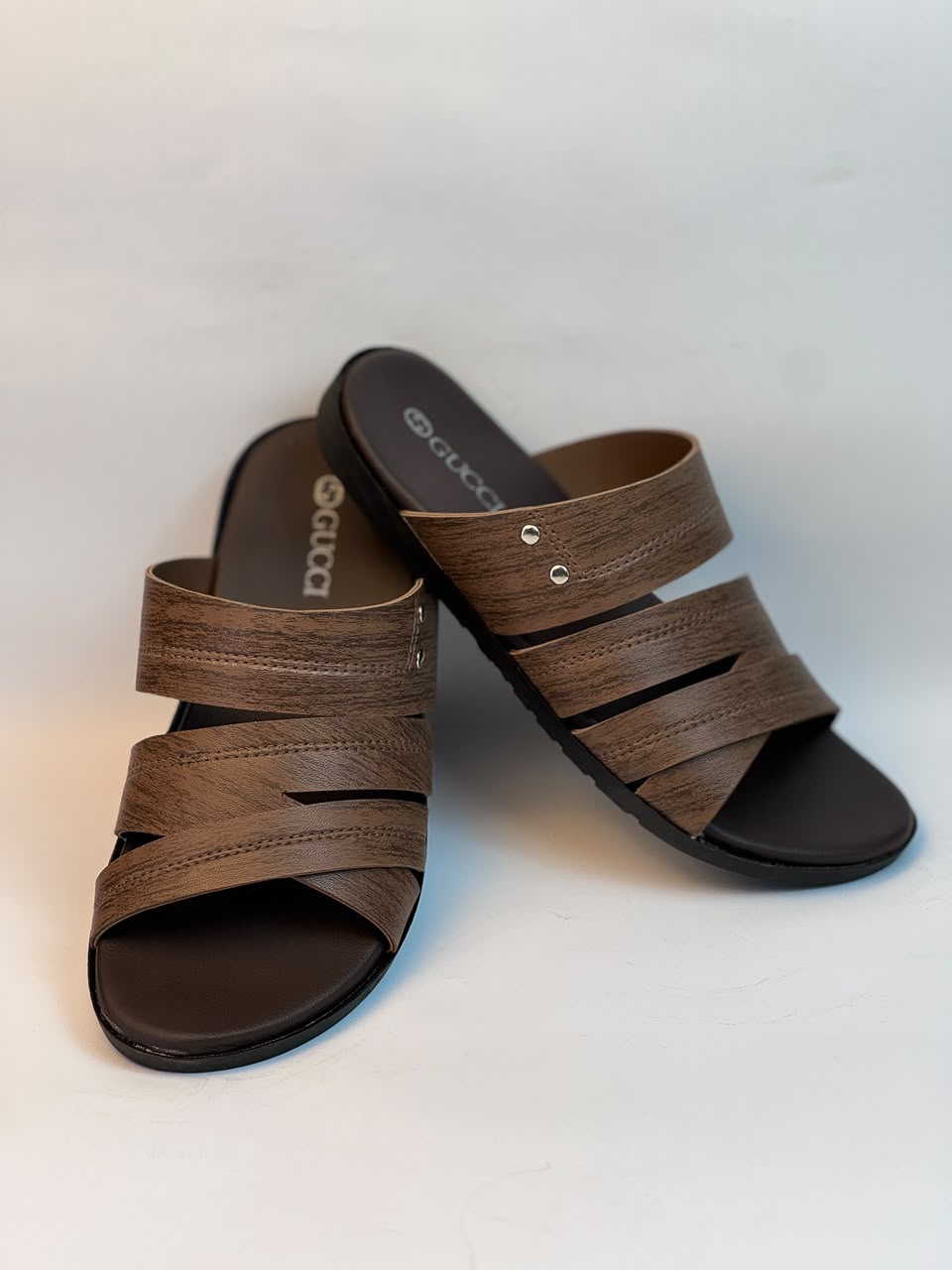 Premium Comfort Brown Slippers for Men