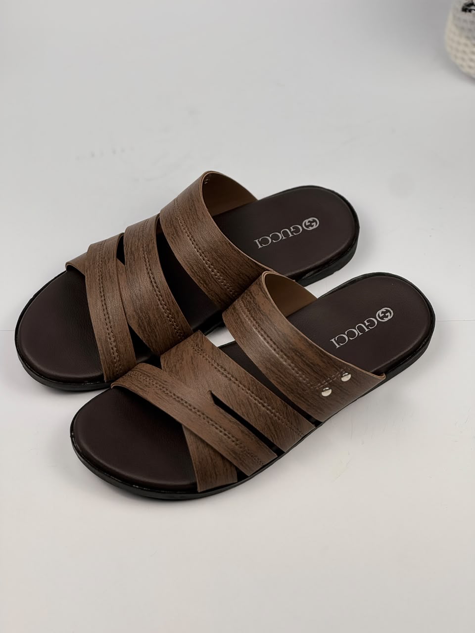 Premium Comfort Brown Slippers for Men
