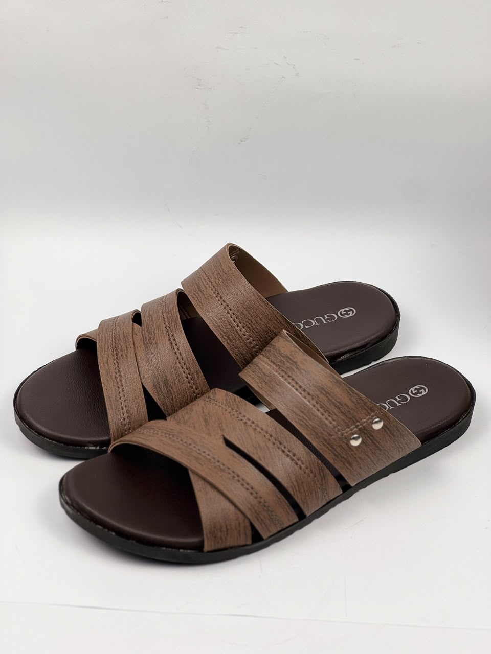 Premium Comfort Brown Slippers for Men