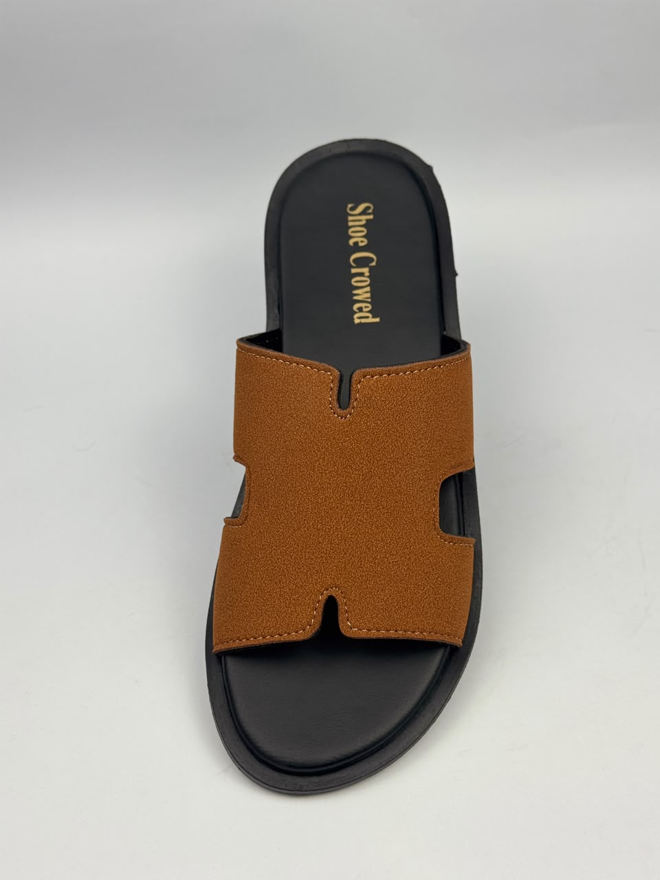 Premium Tan Comfort Slippers for Men