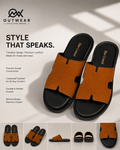 Premium Tan Comfort Slippers for Men