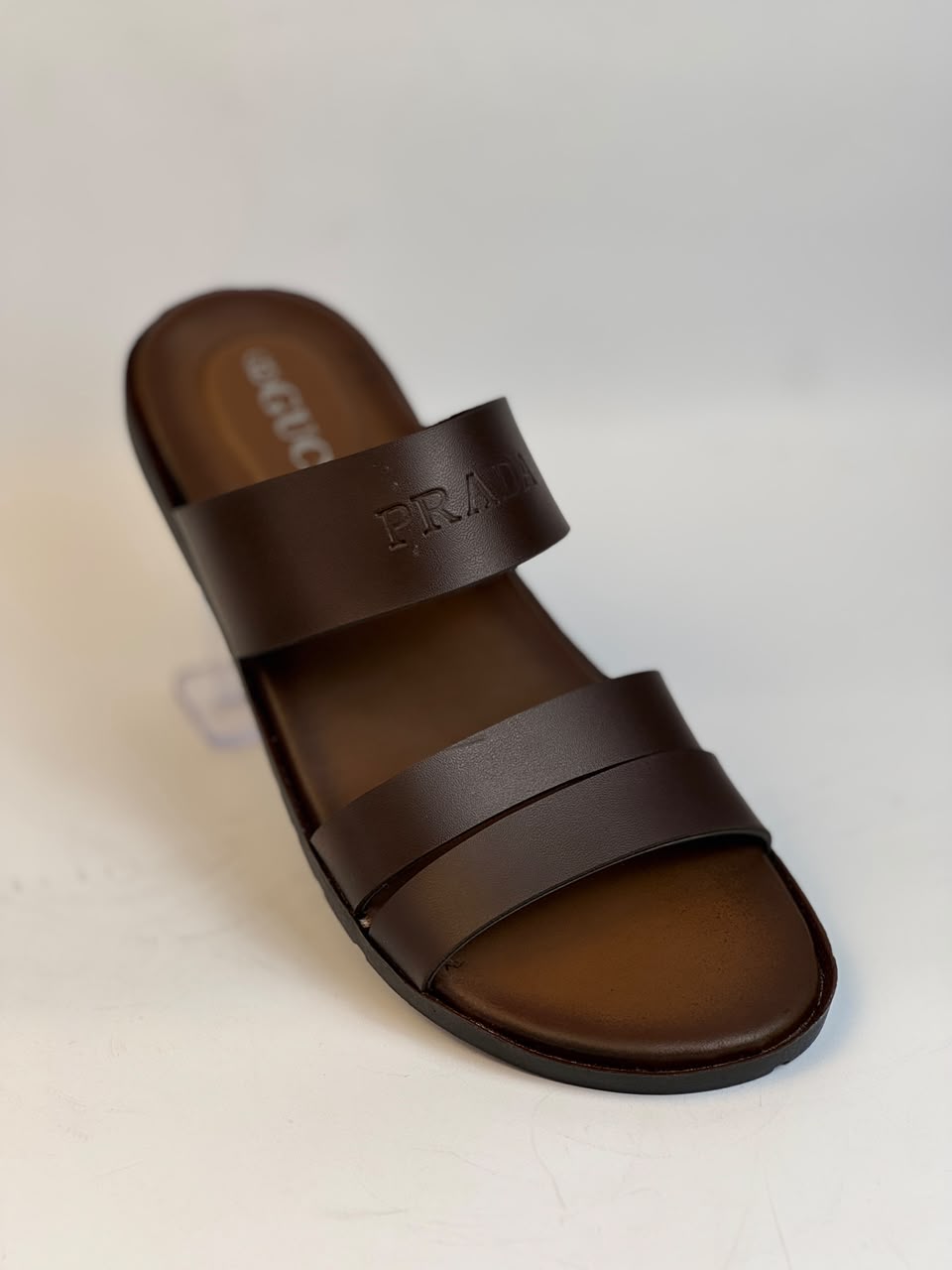 Premium Brown Comfort Slippers for Men