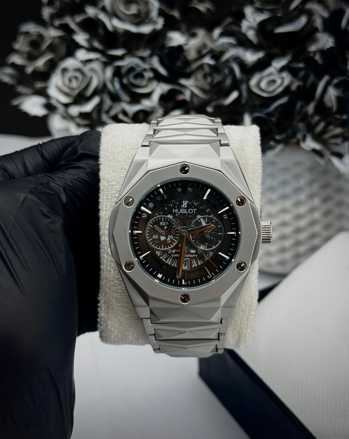 Hublot Diamond Cut Heavy Watch